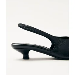 ALOHAS Pumps|Stiletter*Eros Læder Mules Sort
