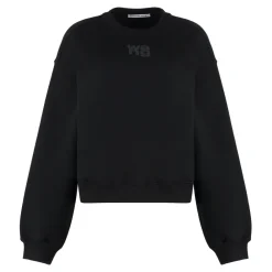 Alexander Wang Sweatshirts*Essential Terry Crew Sweatshirt Sort