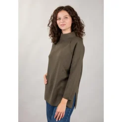 Gran Sasso Striktrøjer & Sweatere*Extra Fine Merino Turtleneck Grøn