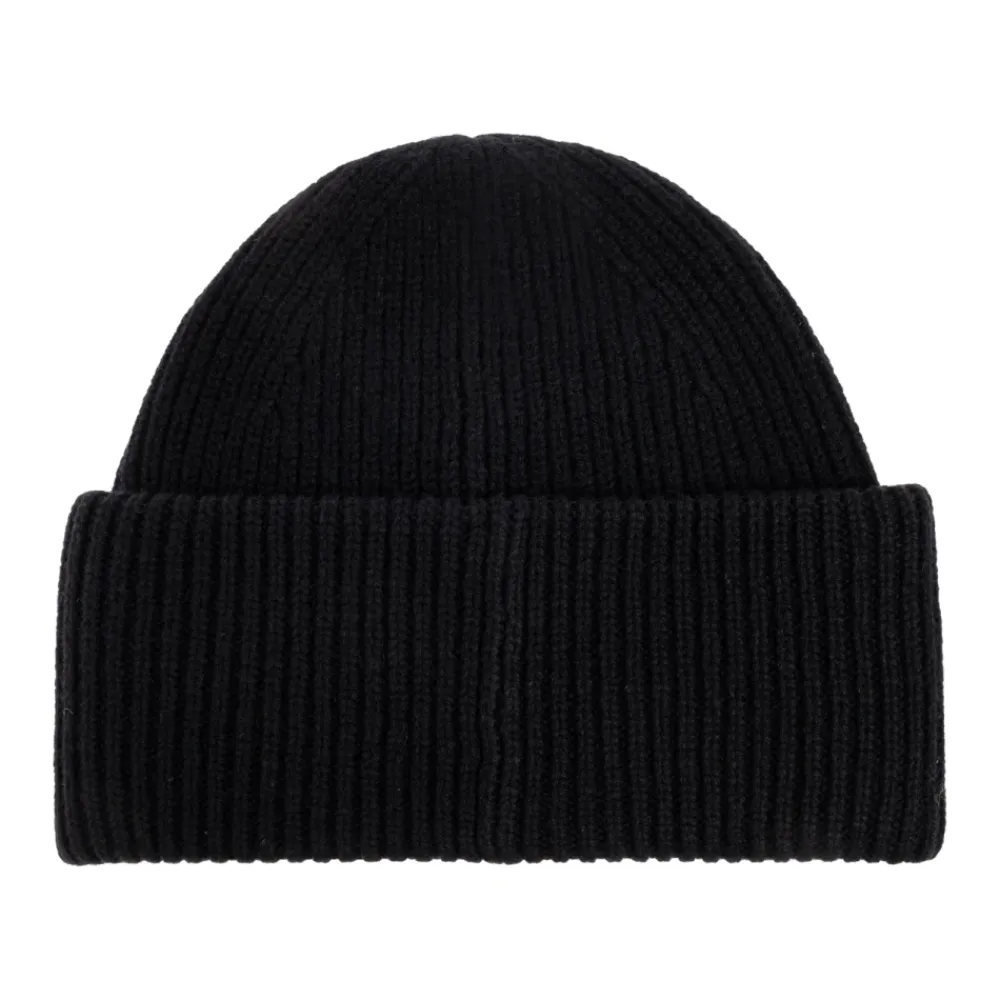 Acne Studios Huer & Kasketter*Face Logo Beanie Sort