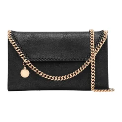 Stella McCartney Clutch*Falabella Wallet W/Chain Taske Sort