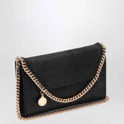 Stella McCartney Clutch*Falabella Wallet W/Chain Taske Sort