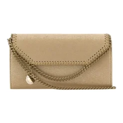 Stella McCartney Bæltetasker*Falabella Wallet-On-Chain Crossbody Beige