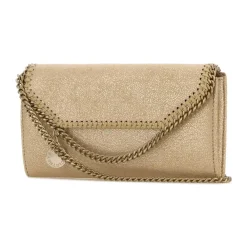 Stella McCartney Bæltetasker*Falabella Wallet-On-Chain Crossbody Beige
