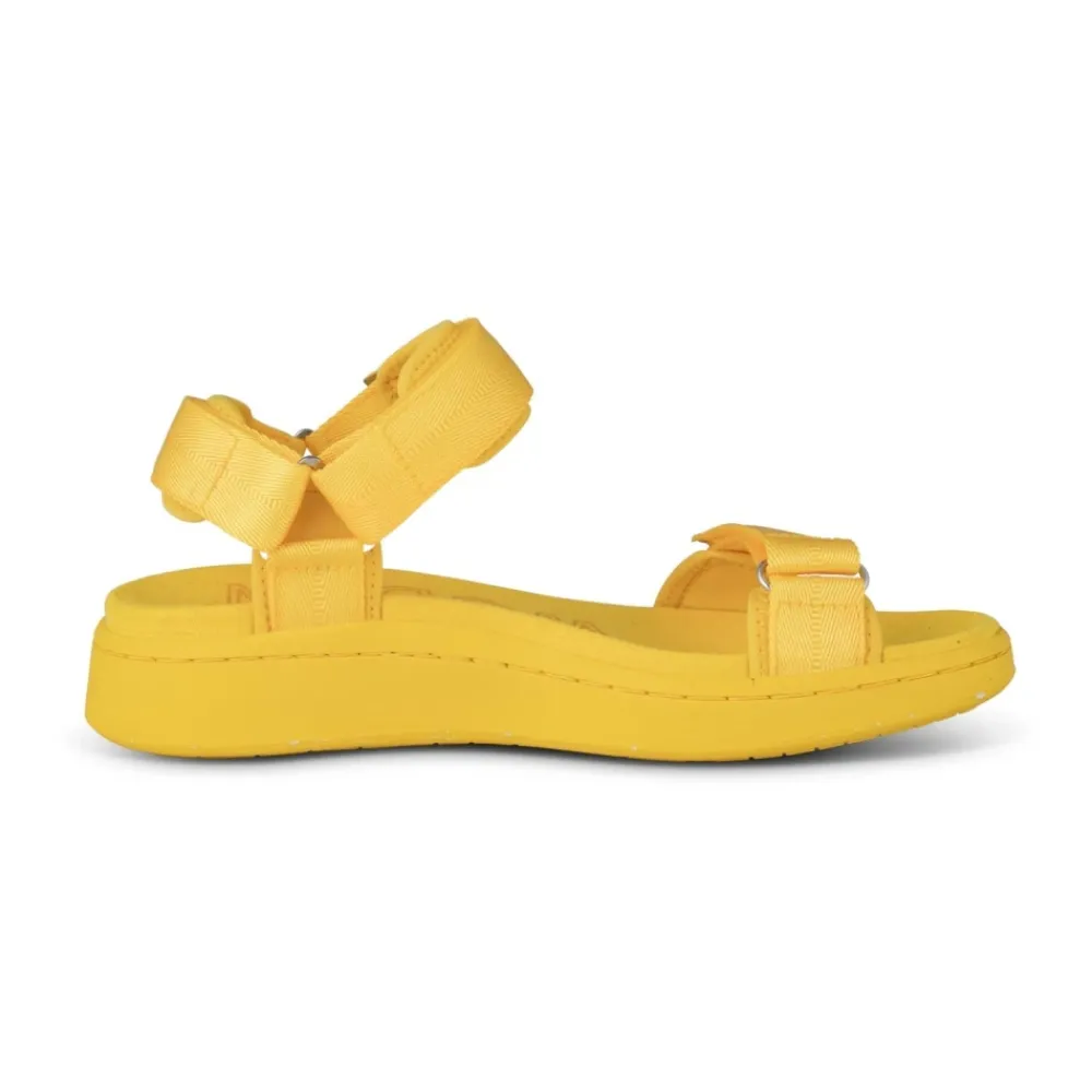 Woden Sandaler*Farverig Frugtsandal med Natural Soft-teknologi Gul