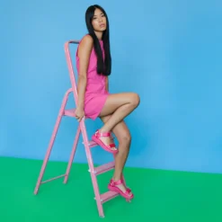 Woden Sandaler*Farverig Line Frugt Sandal Pink