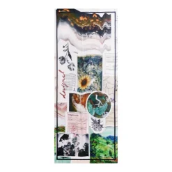 Desigual Tørklæder*Farverig Mønster Viskose Tørklæde Multifarvet