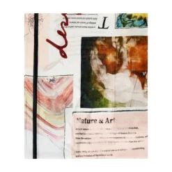 Desigual Tørklæder*Farverig Mønster Viskose Tørklæde Multifarvet