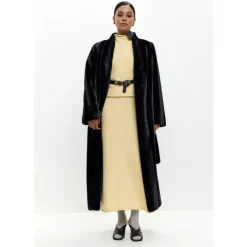 Cesare Gaspari Jakker*Faux Fur Shearling Jackets Sort