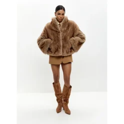 Cesare Gaspari Jakker*Faux Fur Shearling Jackets Brun