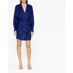 ROTATE Birger Christensen Kjoler*Festkjole Blå