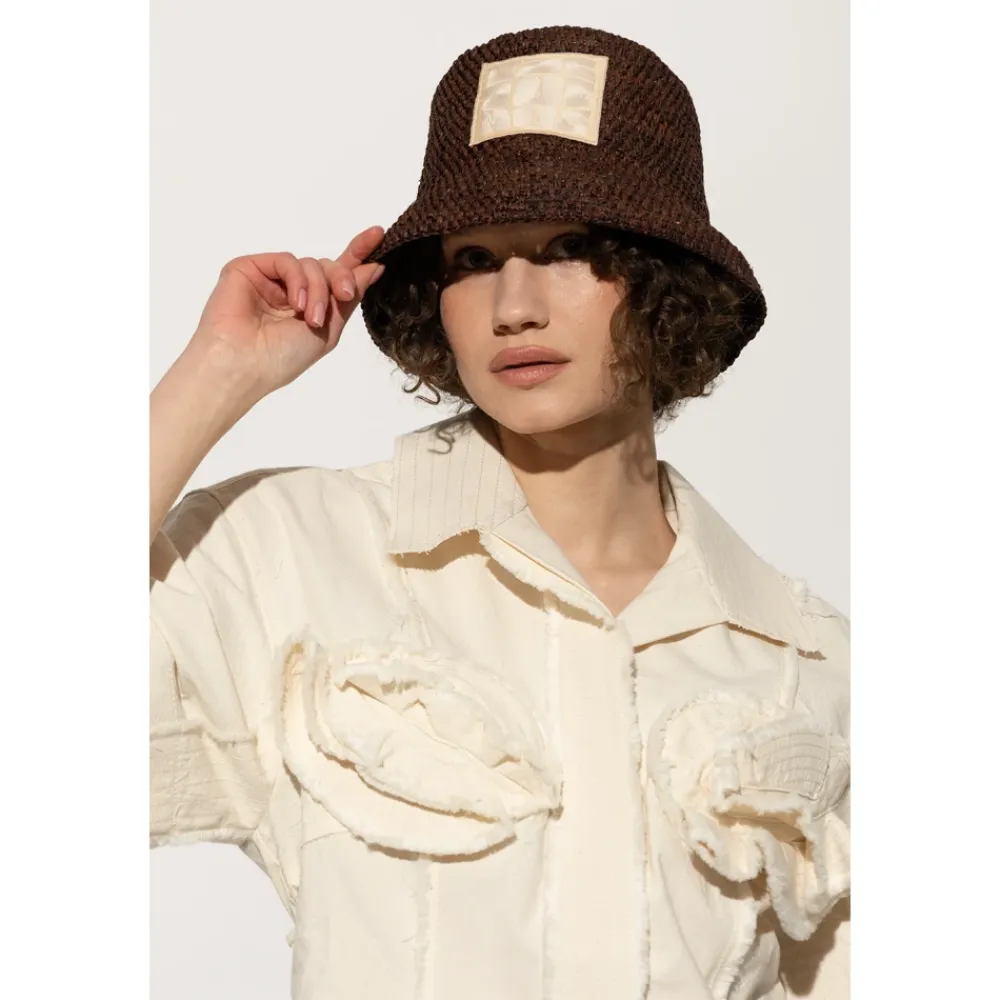 Jacquemus Huer & Kasketter*Ficiu Hat Brun