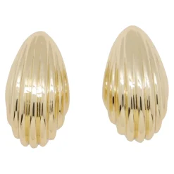 Anine Bing Smykker*Fine Dråbeøreringe Gul