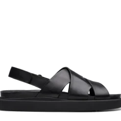 Clarks Sandaler*Flade Sandaler til Solen Sort
