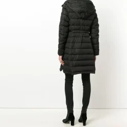 Moncler Frakker*Flammette Nylon Dunjakke Sort