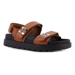 Tory Burch Sandaler*Flat Sandals Brun