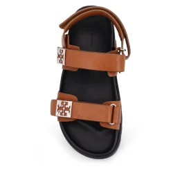 Tory Burch Sandaler*Flat Sandals Brun
