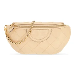 Tory Burch Bæltetasker*Fleming Soft Convertible Bæltetaske Beige