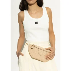 Tory Burch Bæltetasker*Fleming Soft Convertible Bæltetaske Beige