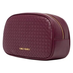 Carlo Colucci Toilettasker*Flettet Toilettaske Rød