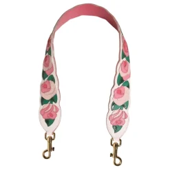 Dolce & Gabbana Tilbehør Til Tasker*Floral skulderrem i kalvelæder Multifarvet