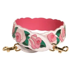 Dolce & Gabbana Tilbehør Til Tasker*Floral skulderrem i kalvelæder Multifarvet