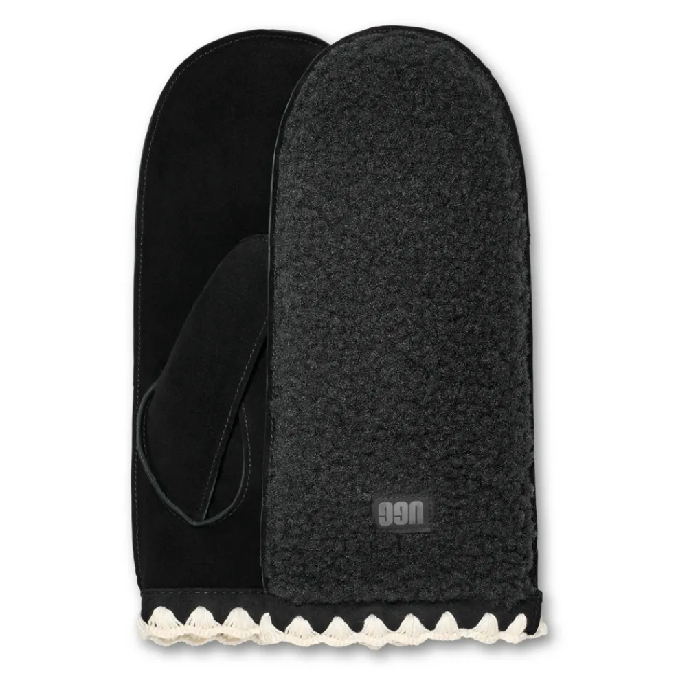 UGG Handsker*Fluff Scalloped Mitten Sort