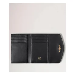 Mulberry Punge & Kortholder*Foldet Multi-Card Wallet med Postman`s Lock Grøn