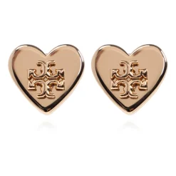 Tory Burch Smykker*Forget Me Not Hjerte Ørestikker Gul