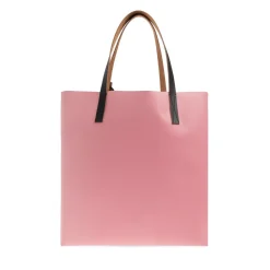 Marni Indkøbstasker*Fur Håndtaske Hvid