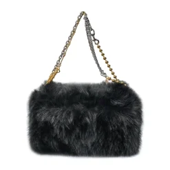 Moschino Skuldertasker*Furry Bag Sort