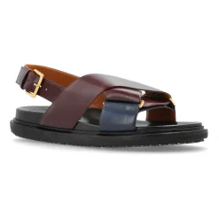 Marni Sandaler*Fussbett Sandal Rød