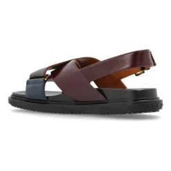 Marni Sandaler*Fussbett Sandal Rød