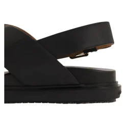 Marni Sandaler*Fussbett Sandaler Sort