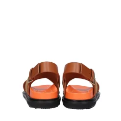 Marni Sandaler*Fussbett Vævede Sandaler Brun