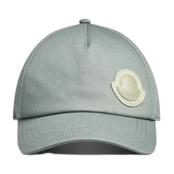 Moncler Huer & Kasketter*Gabardine Baseball Cap Grøn