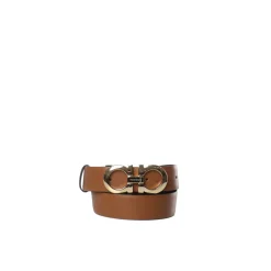 Ferragamo Bælter*Gancini Belt Brun