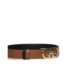 Ferragamo Bælter*Gancini Belt Brun