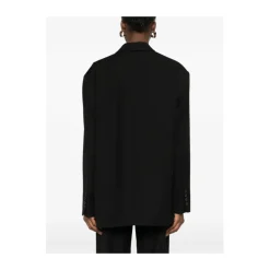The Frankie Shop Jakker*Gelso Oversized Blazer Sort