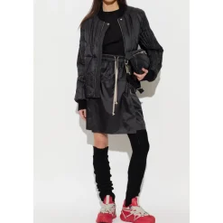 Rick Owens Jakker*Geocamo Flight Jacket Sort