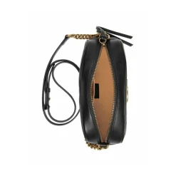 Gucci Skuldertasker*GG Marmont Small Matelassé Shoulder Taske Sort