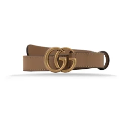 Gucci Bælter*GG Marmont Thin Belt Brun