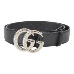Gucci Bælter*GG Marmont Tyndt Bælte Sort