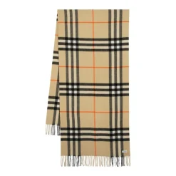 Burberry Tørklæder*Giant Check Scarf Multifarvet