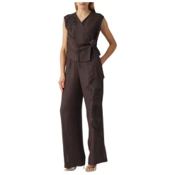 Liviana Conti Bluser & Skjorter*Gilet Brun