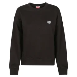 Kenzo Sweatshirts|Striktrøjer & Sweatere*Glad Tiger Klassisk Sweatshirt Sort