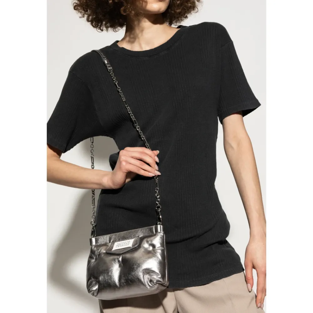 Maison Margiela Bæltetasker*Glam Slam Mini Skuldertaske Grå