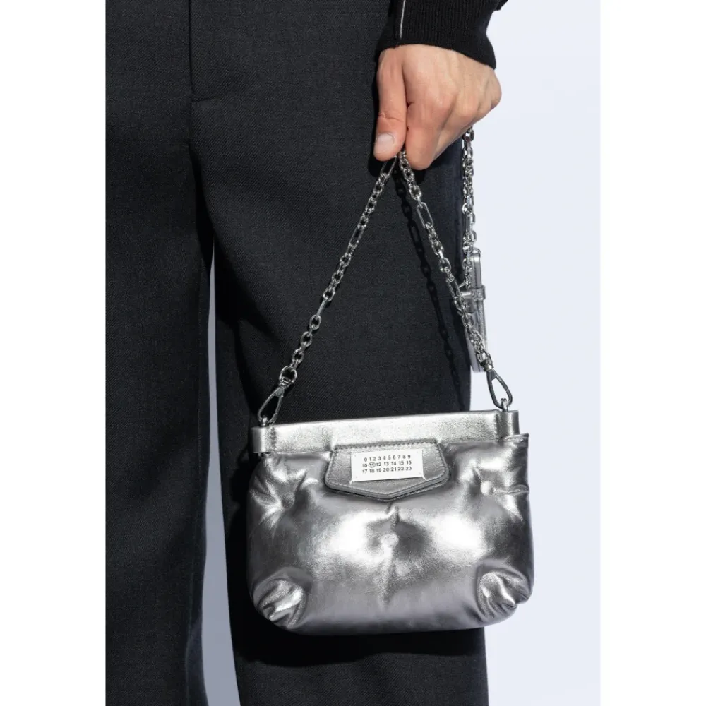 Maison Margiela Bæltetasker*Glam Slam Mini Skuldertaske Grå