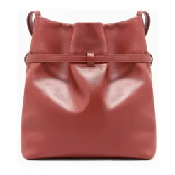 Emporio Armani Skuldertasker*Glat læder bucket bag Brun