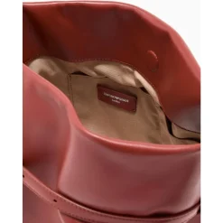 Emporio Armani Skuldertasker*Glat læder bucket bag Brun